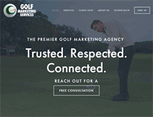 Tablet Screenshot of golfmarketinginc.com